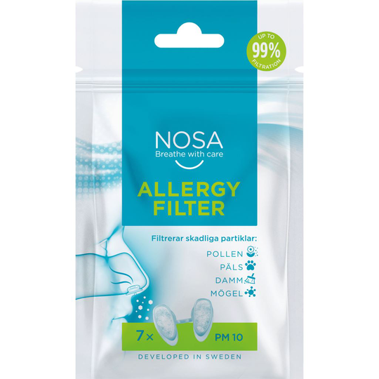 NOSA Allergy Filter Small 7 st