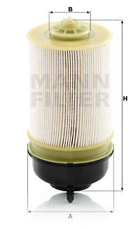 Bränslefilter MANN-FILTER PU 12 002-2 z