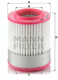 Luftfilter MANN-FILTER C 1652/1