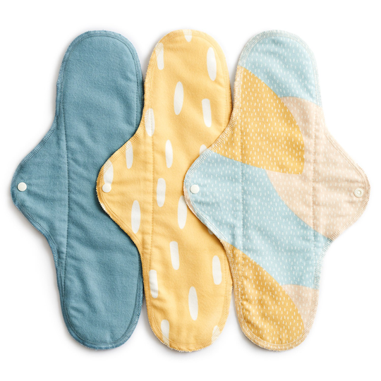 Imse Ekologiska Tygbindor Classic natt, 3-pack Blue Sprinkle