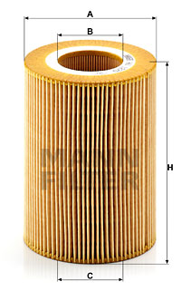 Oljefilter MANN-FILTER HU 1270 x