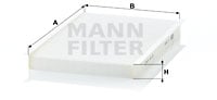 Kupéfilter MANN-FILTER CU 2629