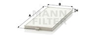 Kupéfilter MANN-FILTER CU 2506-2