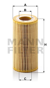 Oljefilter MANN-FILTER HU 719/8 y