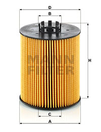 Oljefilter MANN-FILTER HU 12 015 x