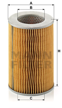 Luftfilter MANN-FILTER C 15 124/2