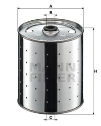 Oljefilter MANN-FILTER PF 1155 k