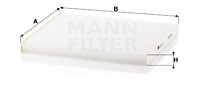 Kupéfilter MANN-FILTER CU 26 017