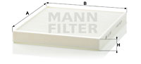 Kupéfilter MANN-FILTER CU 2757