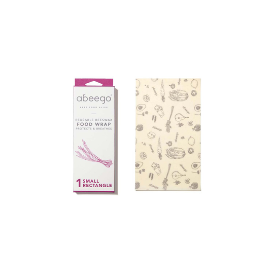 Abeego Beeswax Food Wrap - Rectangle, 1 st Small