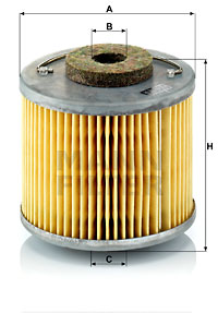 Bränslefilter MANN-FILTER P 715