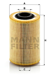 Oljefilter MANN-FILTER HU 924/2 x