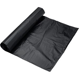 Sopsäck Knytsäck Svart 125 l, 10-pack