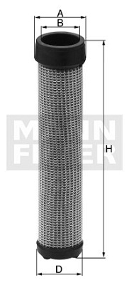 Sekundärluftfilter MANN-FILTER CF 18 211