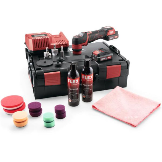 Flex PXE80 10.8-EC P-Set Polermaskin med batteri och laddare