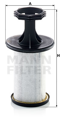 Filter, vevhusventilation MANN-FILTER LC 5005 x