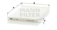 Kupéfilter MANN-FILTER CU 1936