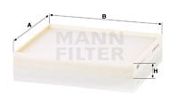Kupéfilter MANN-FILTER CU 24 017