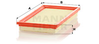 Luftfilter MANN-FILTER C 28 013