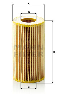 Oljefilter MANN-FILTER HU 718/1 k