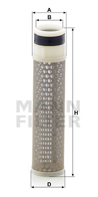 Sekundärluftfilter MANN-FILTER CF 6001