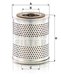 Filter, drifthydraulik MANN-FILTER H 1263/1 x