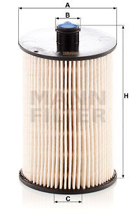 Bränslefilter MANN-FILTER PU 820 x
