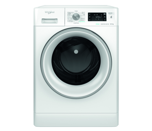 Whirlpool Ffwdb864369svee Frontmatad Tvättmaskin - Vit