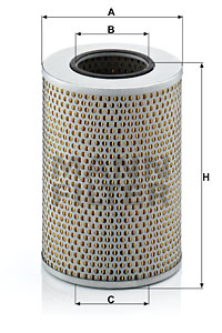 Filter, drifthydraulik MANN-FILTER H 1290/1