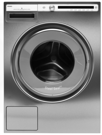Asko W4086c.S2 Frontmat. Tvättmaskiner - Rostfritt Stål