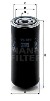 Bränslefilter MANN-FILTER WDK 962/11