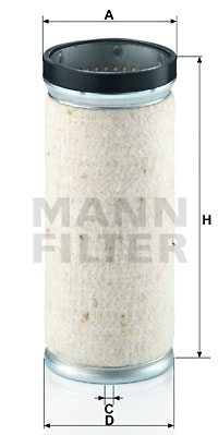 Sekundärluftfilter MANN-FILTER CF 820