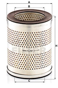 Filter, drifthydraulik MANN-FILTER HD 13 006