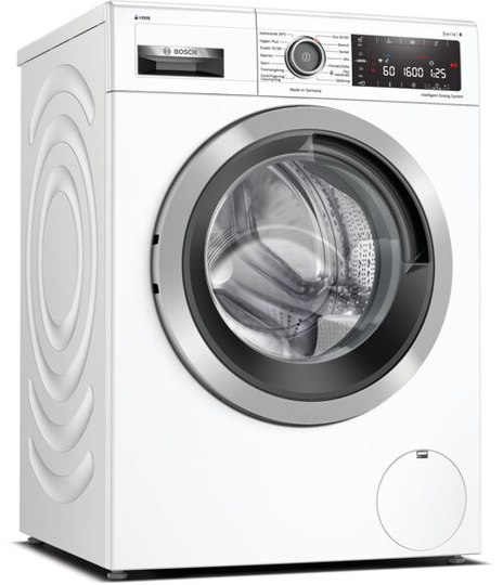 Bosch Waxh2ki0sn Serie 8 Frontmat. Tvättmaskiner - Vit