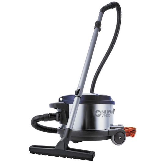 Nilfisk VP930 HEPA BLUE Grovdammsugare med textilmunstycke, 760 W