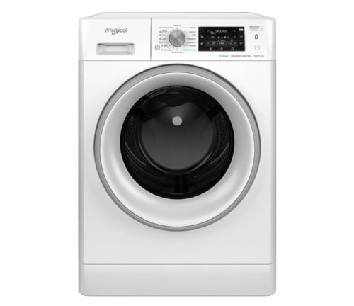 Whirlpool Ffwdd1076258svee Kombinerad Tvätt/tork - Vit