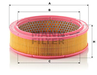 Luftfilter MANN-FILTER C 2443/1