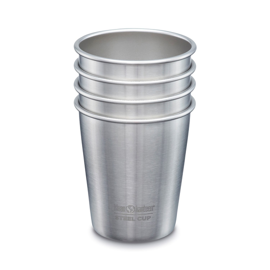 Klean Kanteen Rostfri Stålmugg, 4-pack 296 ml