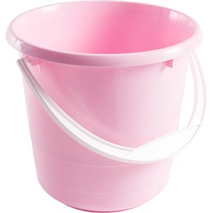 Hink plast rosa, 5 l