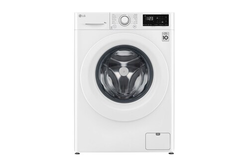 Lg Fv34tn00e Frontmatad Tvättmaskin - Vit