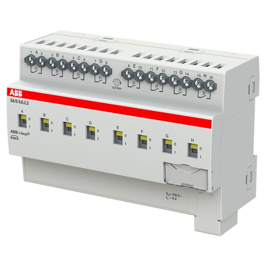 ABB 2CDG110255R0011 Brytaktor KNX, 230V, 6 A Max. antal omkopplarkontakter: 8