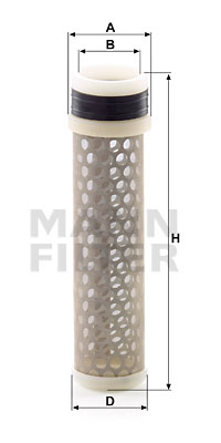 Sekundärluftfilter MANN-FILTER CF 5001