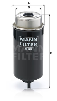 Bränslefilter MANN-FILTER WK 8184