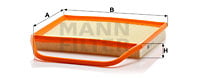Luftfilter MANN-FILTER C 36 004