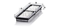 Kupéfilter MANN-FILTER CU 3411