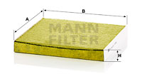 Kupéfilter MANN-FILTER FP 2358