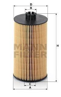 Oljefilter MANN-FILTER HU 931 x