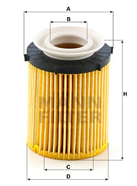 Oljefilter MANN-FILTER HU 711/6 z