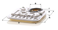 Hydraulikfilter, automatväxel MANN-FILTER H 20 002 KIT
