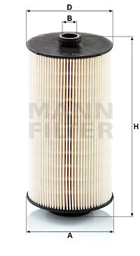 Bränslefilter MANN-FILTER PU 10 013 z